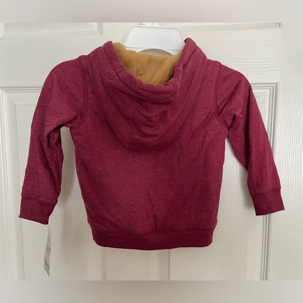 Carter's Kids Burgundy Hoodie 24 months